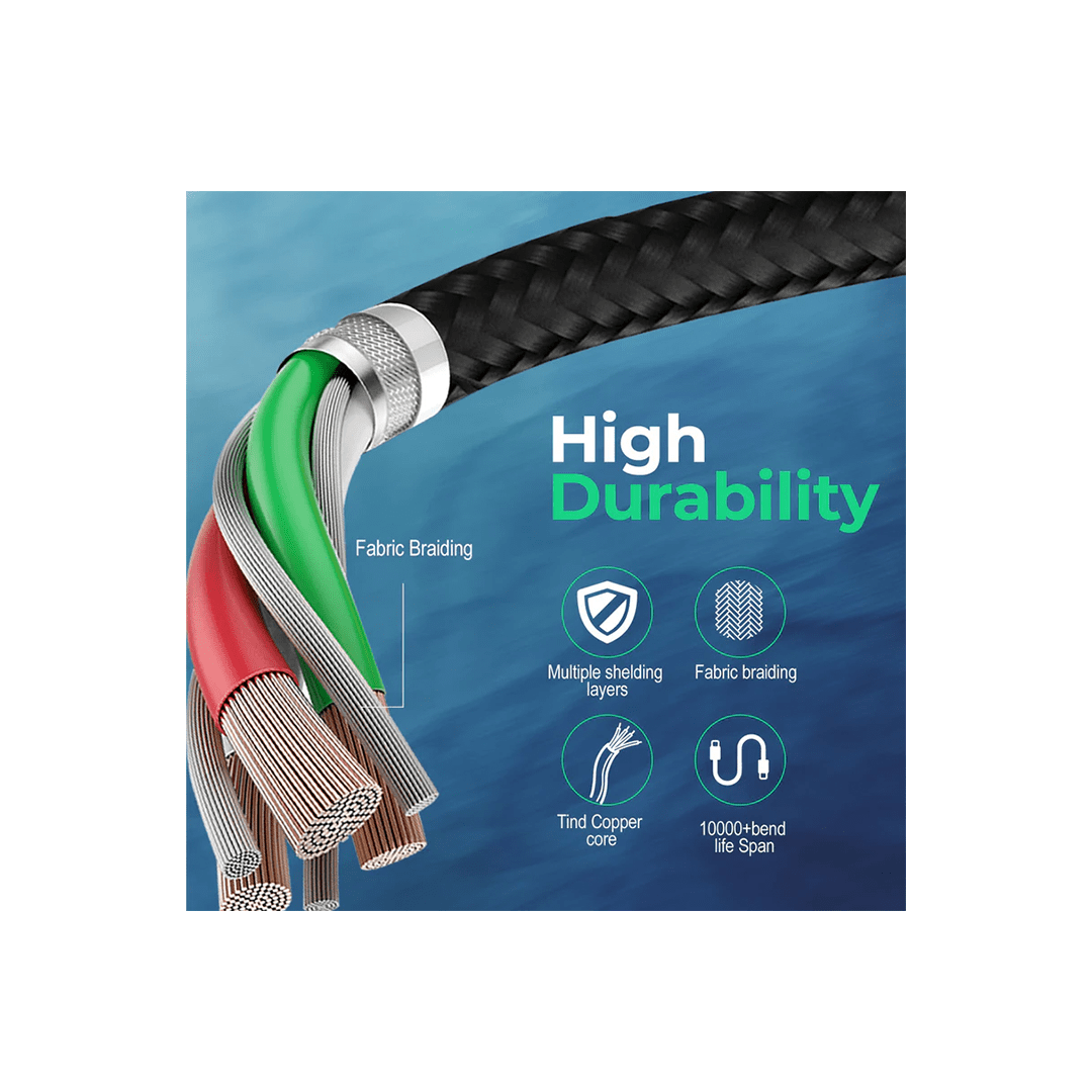 Promate PrimeLink-C40 40Gbps SuperSpeed USB4™ Cable in Qatar Promate PrimeLink-C40 40Gbps SuperSpeed USB4™ Cable in Qatar